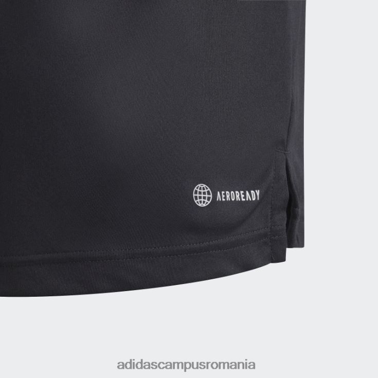 adidas campus romania tricou polo negru club tenis 3 dungi adidas copii negru J266N225089