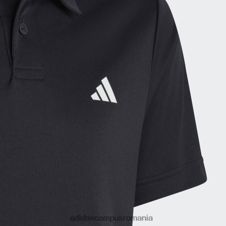 adidas campus romania tricou polo negru club tenis 3 dungi adidas copii negru J266N225089