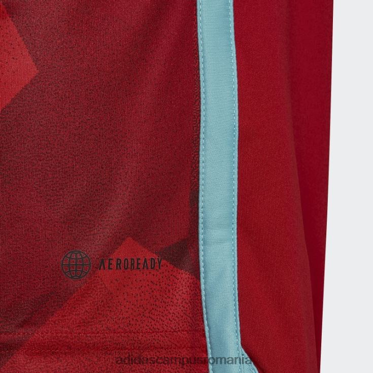 adidas campus romania tricou roșu colombia 22 deplasare adidas copii roșu J266N225059
