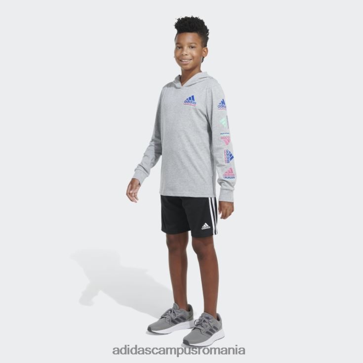 adidas campus romania capota ls gri heathered t htr echo brnd lov copii cenuşiu căpricat J266N225085