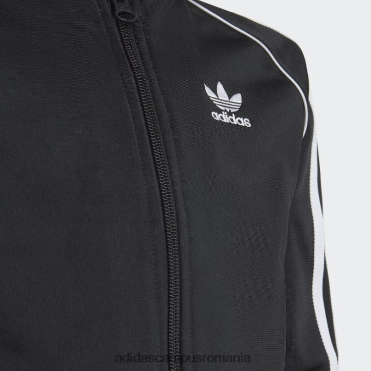 adidas campus romania costum negru adicolor sst copii alb negru J266N224979
