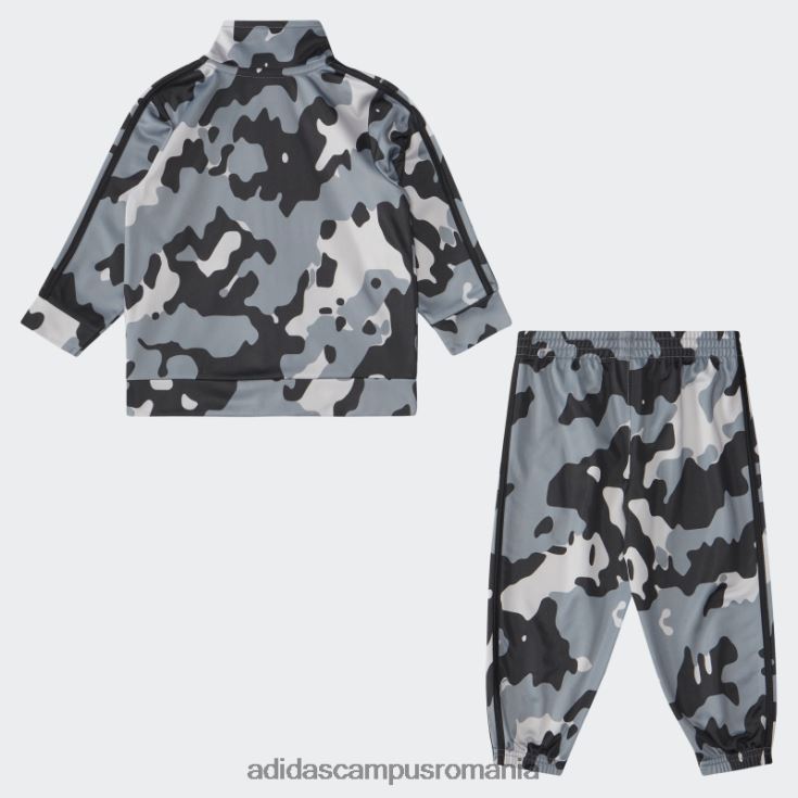 adidas campus romania ib aop tricot trk set23 negru copii negru J266N225027