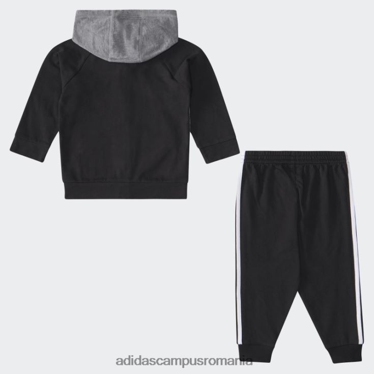 adidas campus romania set negru ib ft clrblkhd jkt jogger adidas copii negru J266N225041
