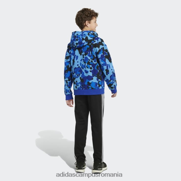 adidas campus romania Pulover cu imprimeu camo, albastru regal adidas copii albastru regal J266N225116