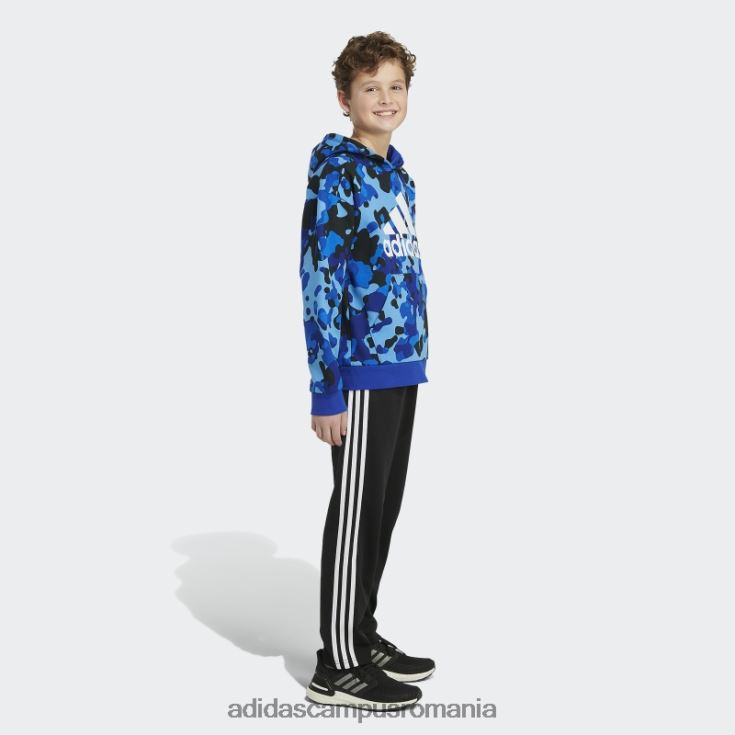 adidas campus romania Pulover cu imprimeu camo, albastru regal adidas copii albastru regal J266N225116