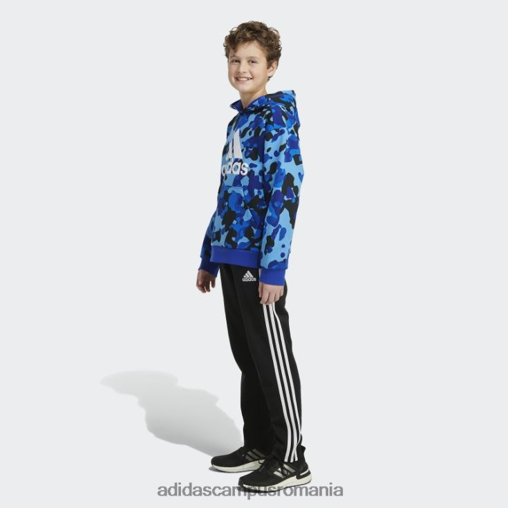 adidas campus romania Pulover cu imprimeu camo, albastru regal adidas copii albastru regal J266N225116