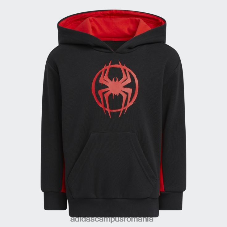 adidas campus romania donovan mitchell x marvel's miles morales hanorac negru adidas copii negru J266N225134