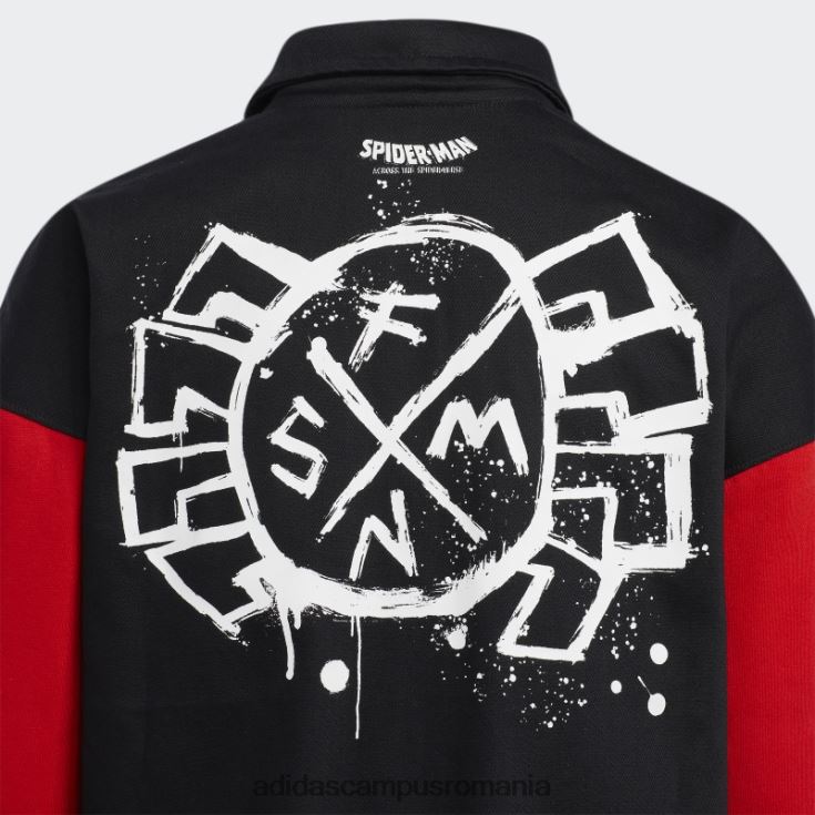 adidas campus romania hanorac negru donovan mitchell x marvel\'s spider punk copii negru J266N225132