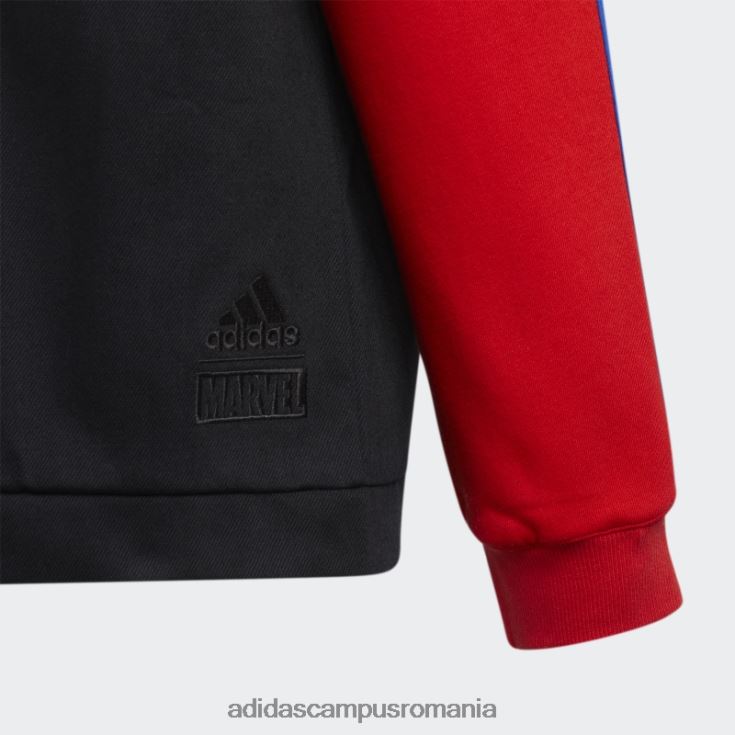 adidas campus romania hanorac negru donovan mitchell x marvel\'s spider punk copii negru J266N225132