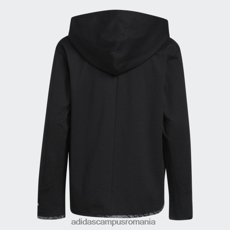 adidas campus romania negru donovan mitchell d.o.n. hanoracul numărul 4 copii negru J266N225138