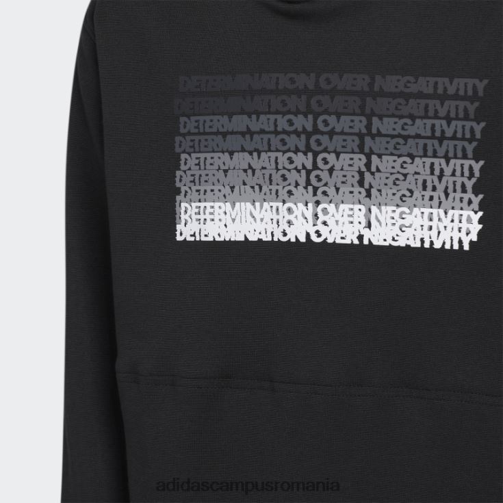 adidas campus romania negru donovan mitchell d.o.n. hanoracul numărul 4 copii negru J266N225138