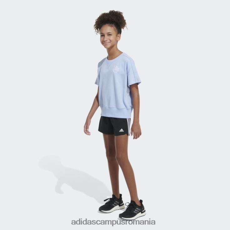 adidas campus romania ss french terry top albastru zori copii zori albastre J266N225519