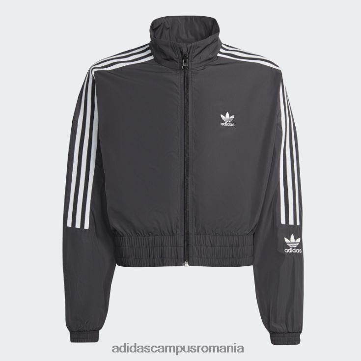 adidas campus romania jachetă adicolor crop neagră copii negru J266N225406