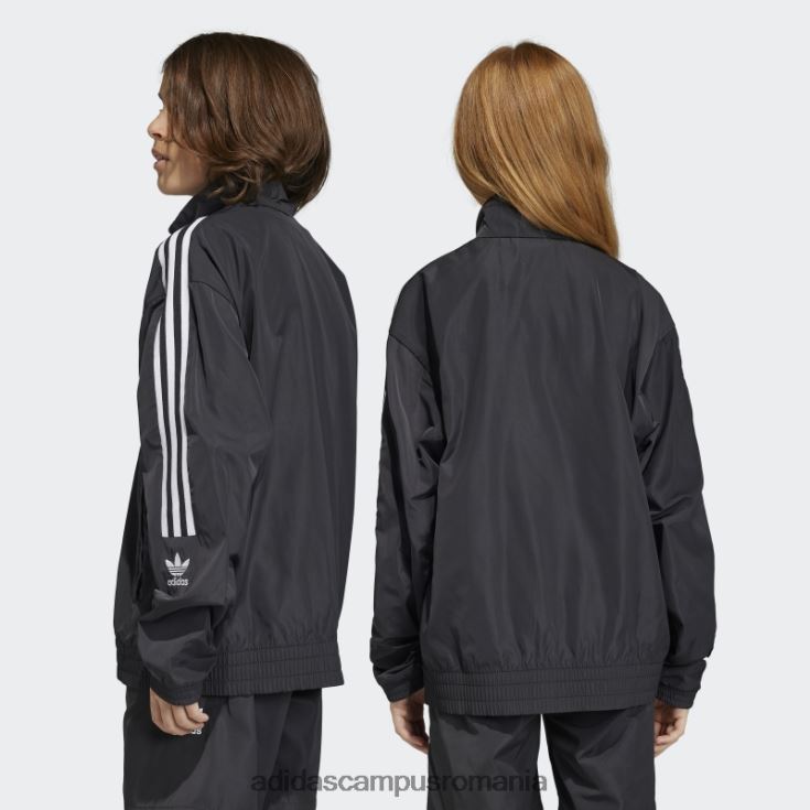 adidas campus romania jachetă adicolor neagră copii negru J266N225024