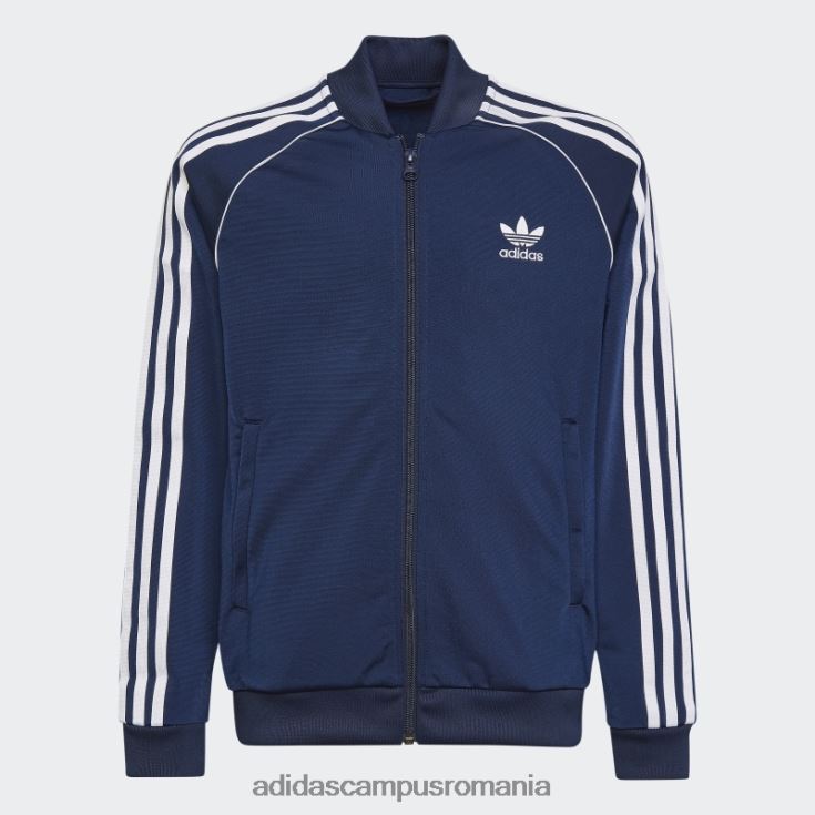adidas campus romania jachetă adicolor sst night indigo copii indigo de noapte J266N225039