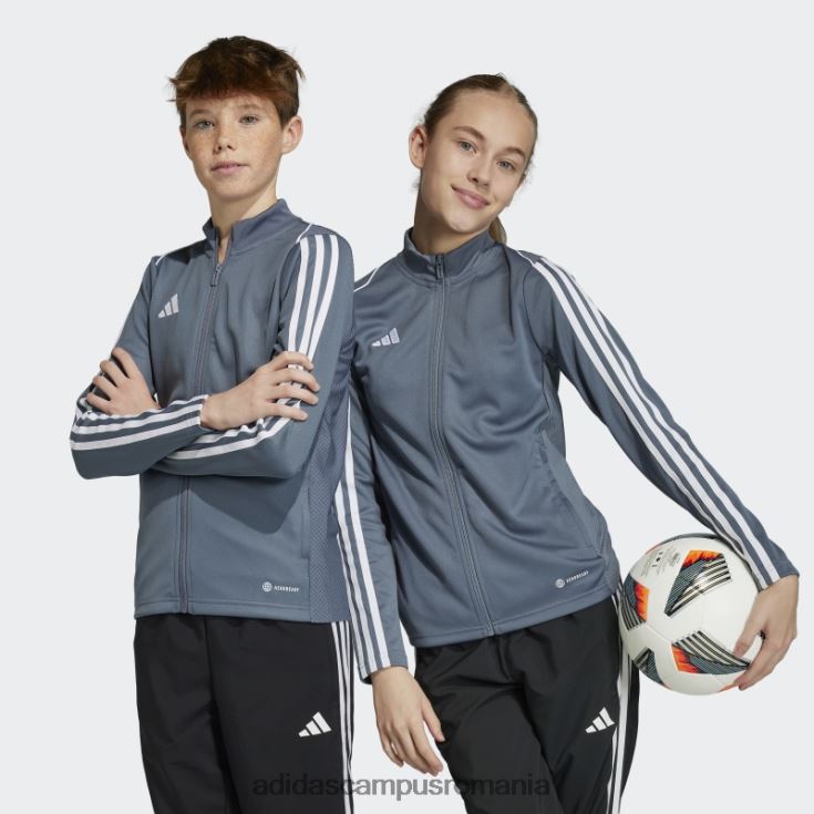 adidas campus romania jachetă de antrenament onix tiro 23 league copii onix J266N225042