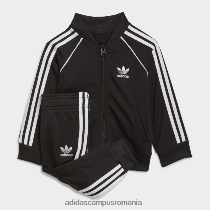 adidas campus romania Trening adicolor sst negru copii alb negru J266N224942