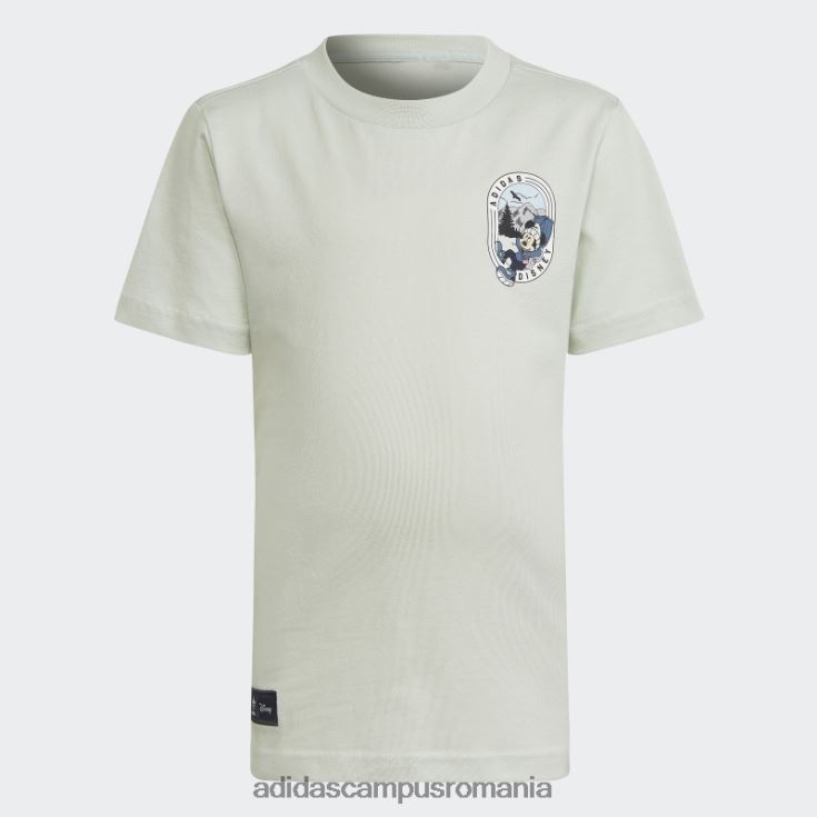 adidas campus romania Tricou de modă Disney Mickey și prietenii verde copii verde J266N225009
