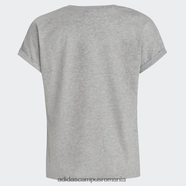 adidas campus romania Tricou dolman gri mediu (mărime extinsă) copii gri mediu J266N225445