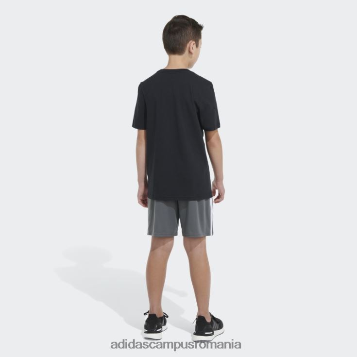 adidas campus romania black ss tee touchdown copii negru J266N225061