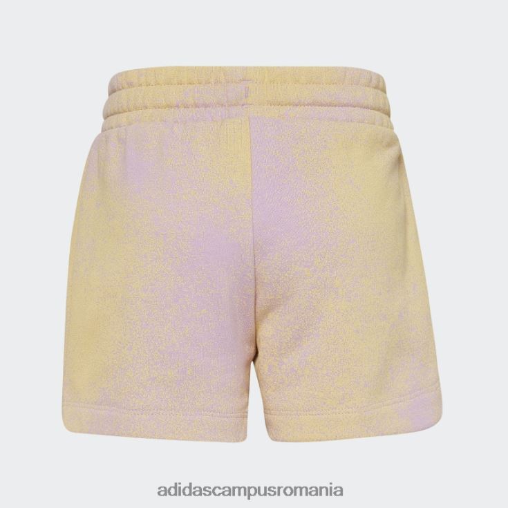 adidas campus romania pantaloni scurți cu logo grafic și set de tricou adidas alb copii alb J266N225440