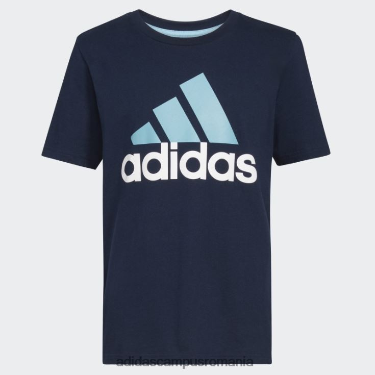 adidas campus romania ss tee two tone bos bleumarin copii marina J266N224944