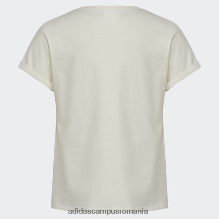adidas campus romania talie albă dolman 22 tee copii alb J266N225438