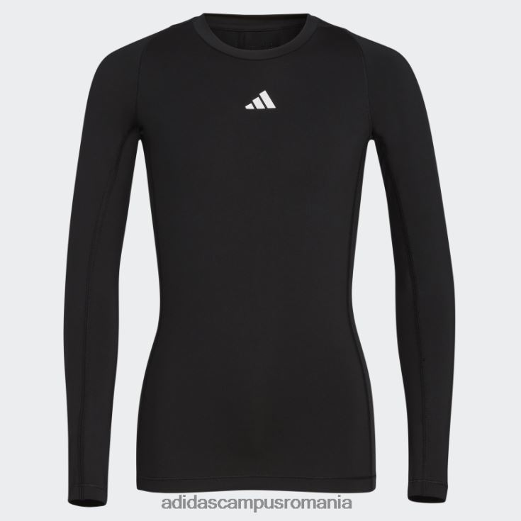 adidas campus romania top techfit cu mânecă lungă negru adidas copii negru J266N225044
