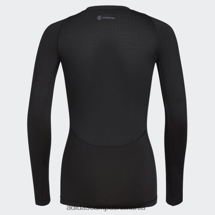 adidas campus romania top techfit cu mânecă lungă negru adidas copii negru J266N225044