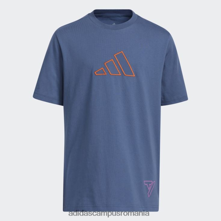 adidas campus romania trae young tee navy copii marina J266N225057
