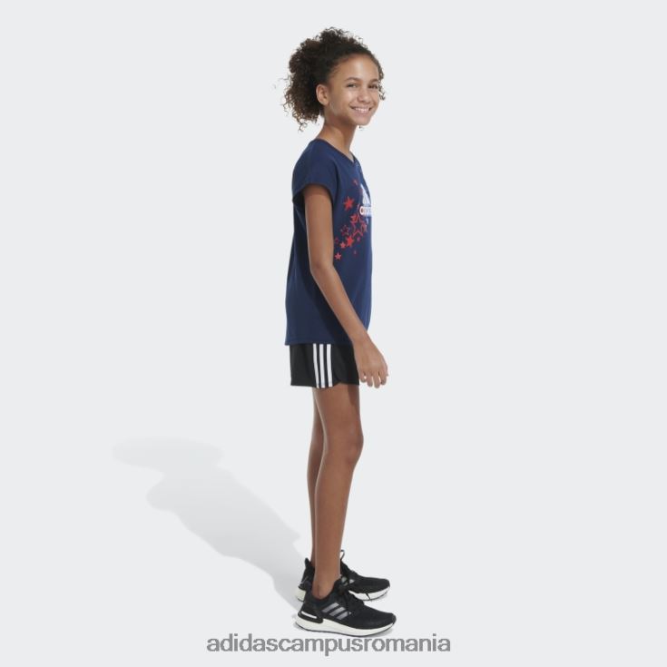 adidas campus romania tricou adidas cu mânecă șapcă bleumarin copii marina J266N225437