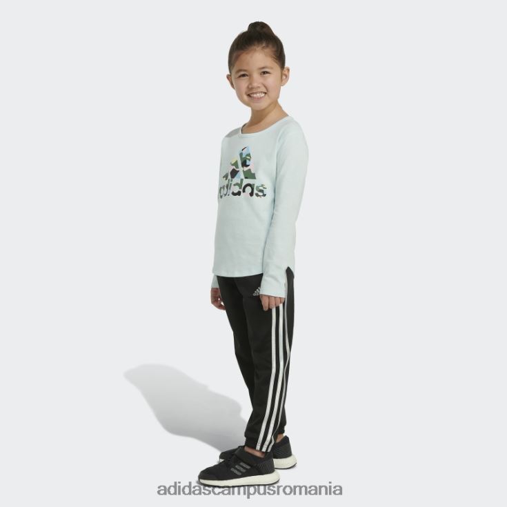 adidas campus romania tricou adidas cu mânecă lungă și decolteu 23 albastru copii albastru J266N225431