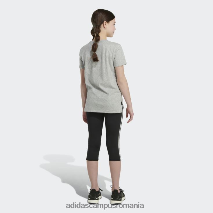 adidas campus romania tricou adidas cu mânecă scurtă cu aerisire gri mediu copii gri mediu J266N225407
