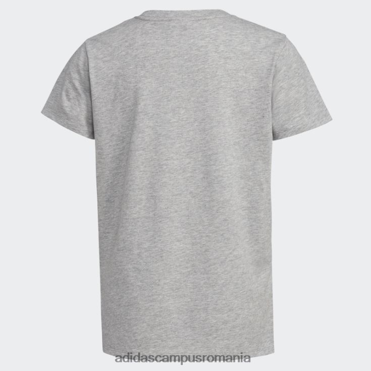 adidas campus romania tricou adidas cu mânecă scurtă cu aerisire gri mediu copii gri mediu J266N225407