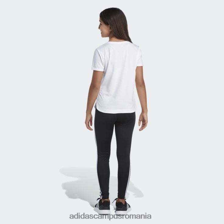 adidas campus romania tricou alb cu mânecă rulată adidas copii alb J266N225377