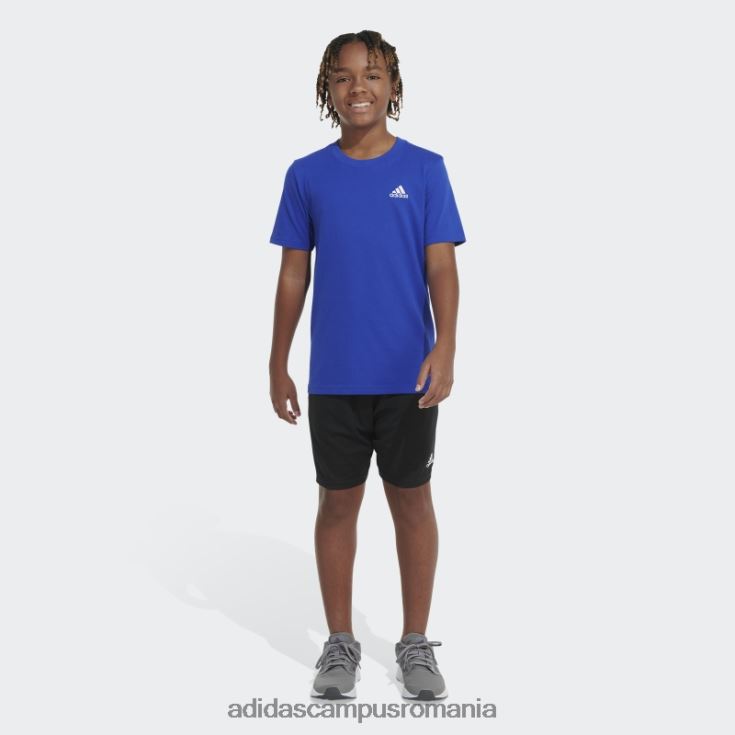 adidas campus romania tricou albastru cu logo emb essential copii albastru J266N224977