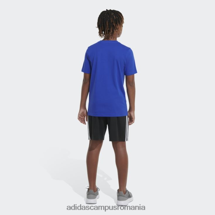 adidas campus romania tricou albastru cu logo emb essential copii albastru J266N224977