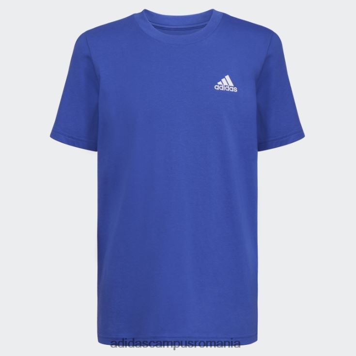 adidas campus romania tricou albastru cu logo emb essential copii albastru J266N224977