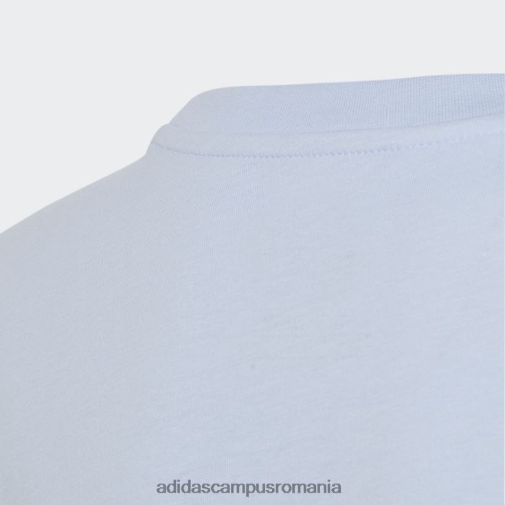 adidas campus romania tricou boyfriend albastru cu imprimeu grafic adidas copii zori albastre J266N225065