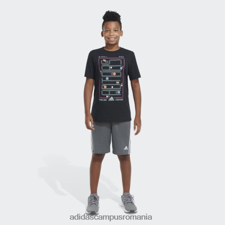 adidas campus romania tricou negru ss gaming23 adidas copii negru J266N224945