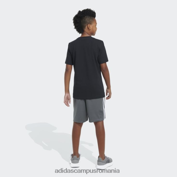 adidas campus romania tricou negru ss gaming23 adidas copii negru J266N224945