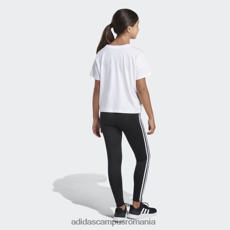 adidas campus romania tricou oversize alb copii alb J266N225358