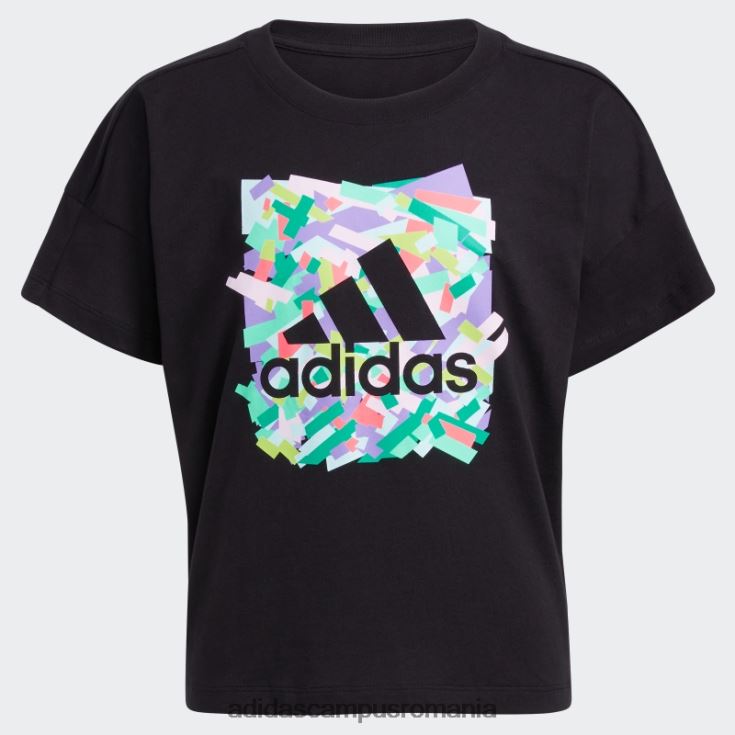 adidas campus romania tricou oversize negru copii negru J266N225388