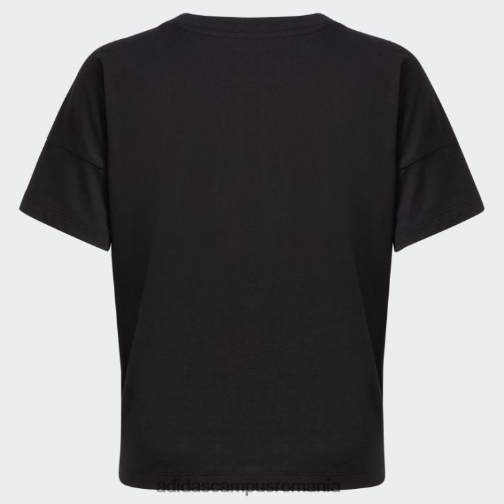 adidas campus romania tricou oversize negru copii negru J266N225388