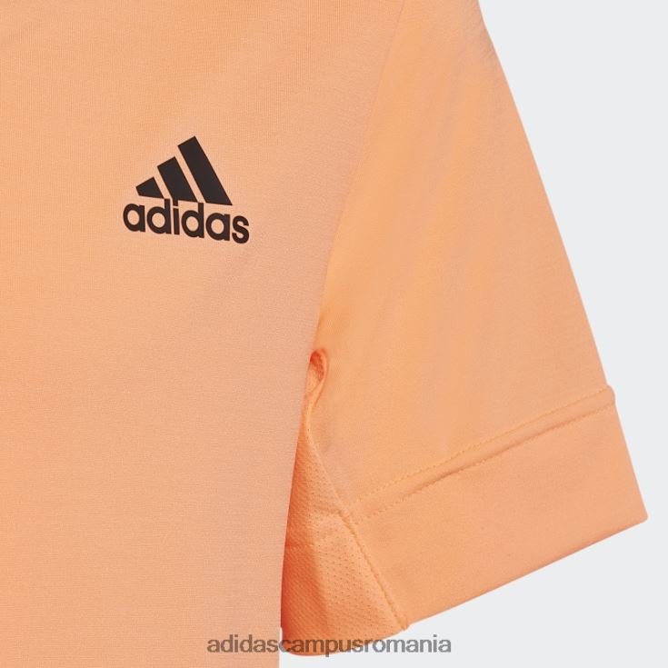 adidas campus romania tricou portocaliu de tenis new york freelift copii fascicul portocaliu J266N225037