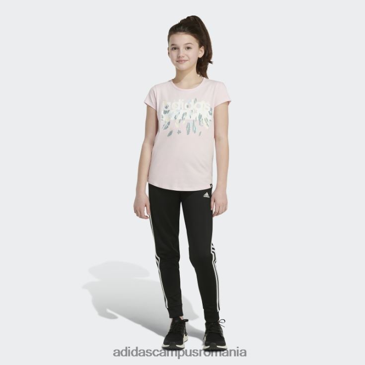 adidas campus romania tricou scoop cu mânecă scurtă roz copii roz J266N225357
