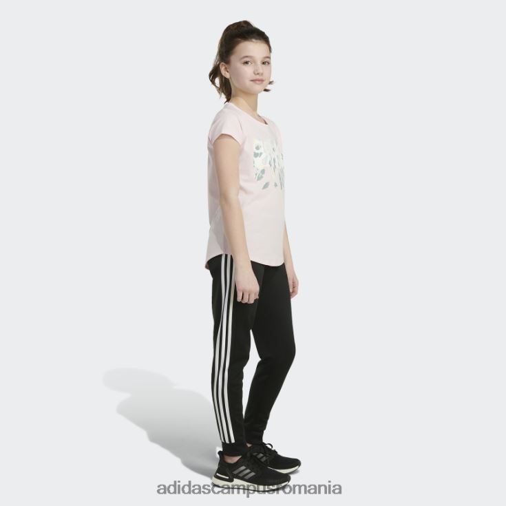 adidas campus romania tricou scoop cu mânecă scurtă roz copii roz J266N225357