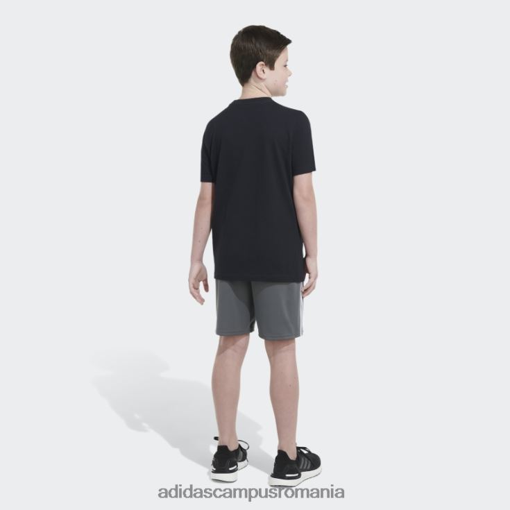 adidas campus romania tricou sport ss optimist negru copii negru J266N225046