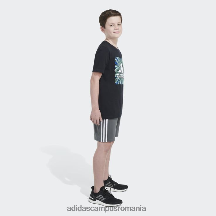 adidas campus romania tricou sport ss optimist negru copii negru J266N225046