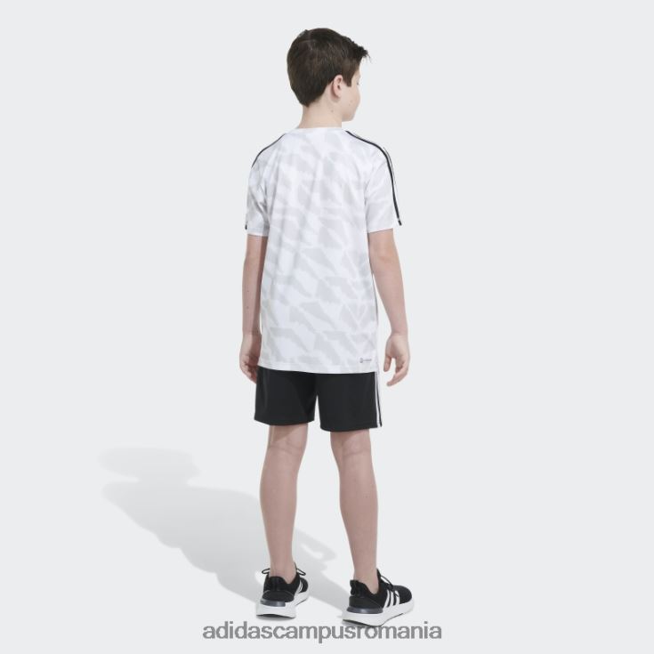 adidas campus romania tricou xpress cu imprimeu peste tot alb adidas copii alb J266N225014